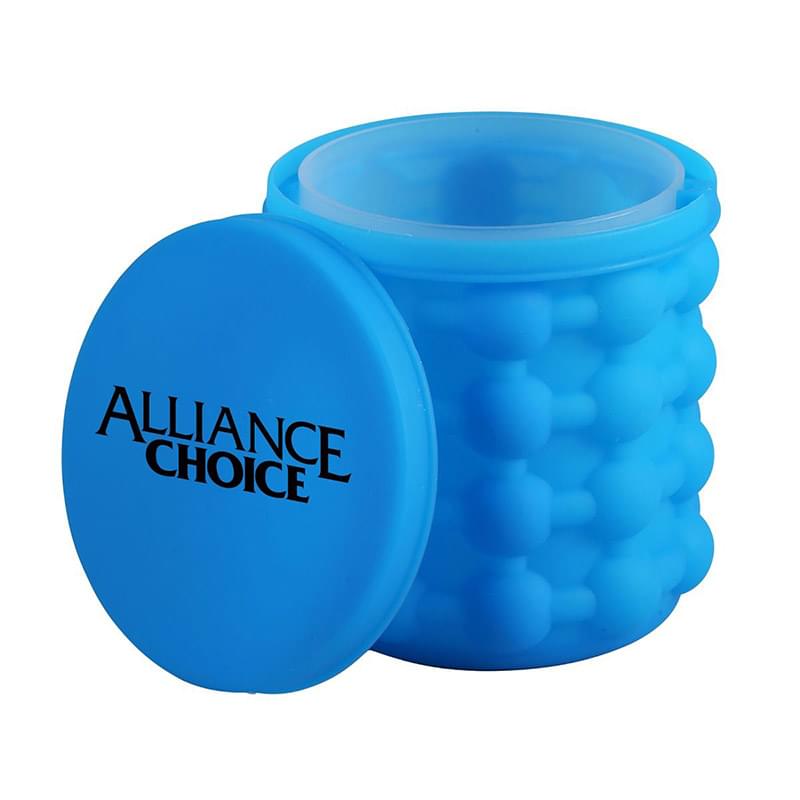 Silicone Ice Cube Maker & Bucket