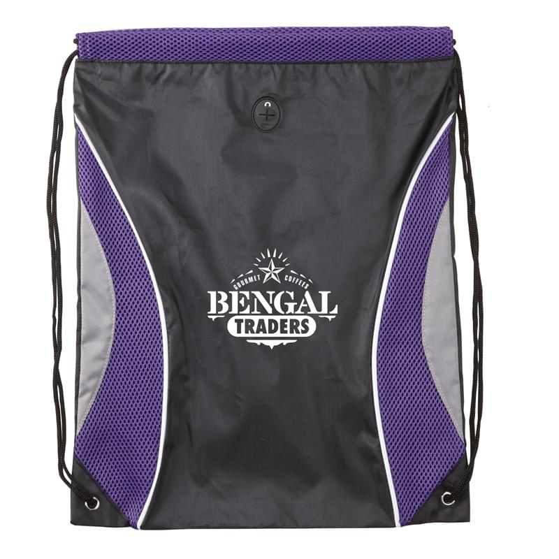 Pinnacle Mesh Drawstring Backpack