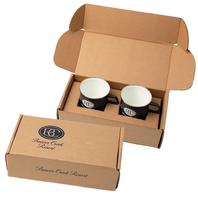 16 oz Speckle-It&trade; Camping Mugs Gift Box Set