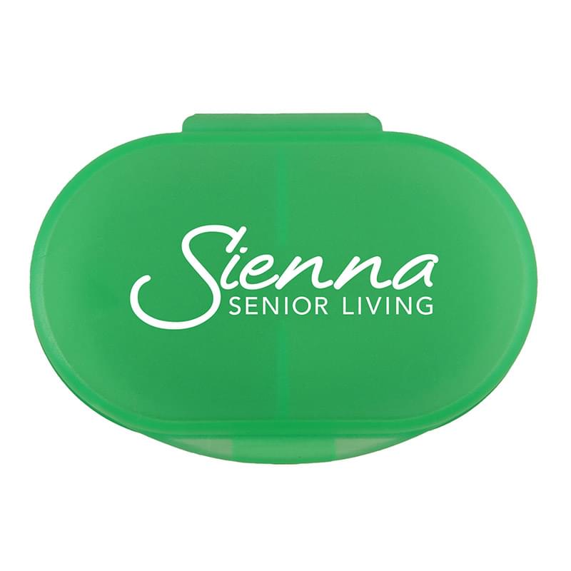 Dual Compartment Pill Box