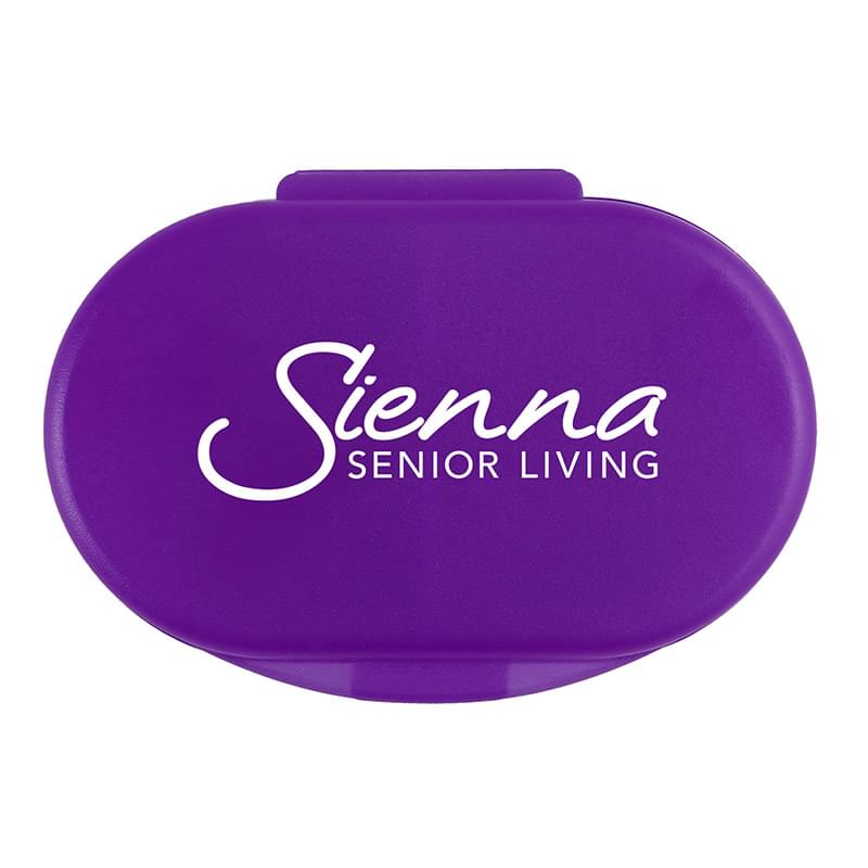 Dual Compartment Pill Box