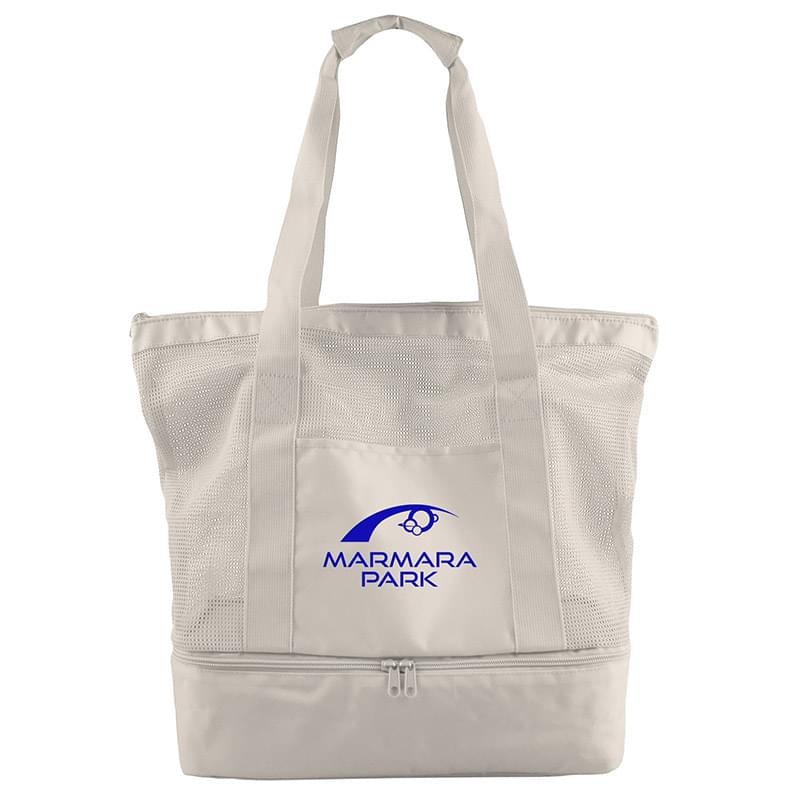 RPET Mesh Beach Cooler Tote