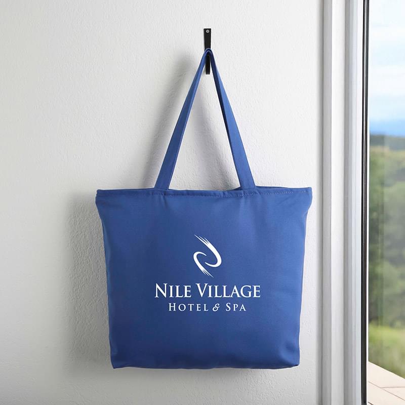 12 oz. Beaverton Zippered Cotton Canvas Tote