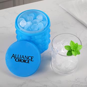 Silicone Ice Cube Maker & Bucket