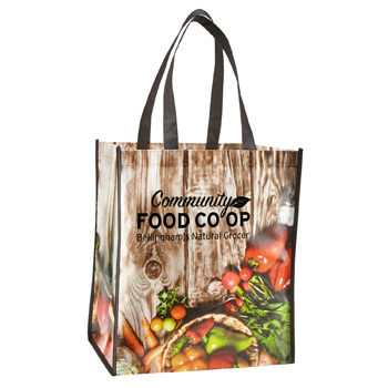 Laminated Grocery Tote
