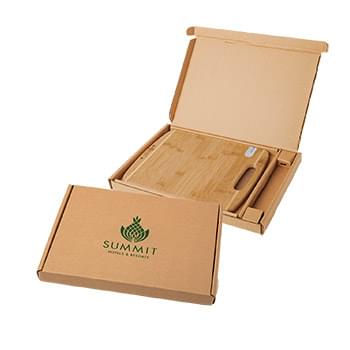 Bamboo Sharpen-It&trade; Cutting Board with Gift Box
