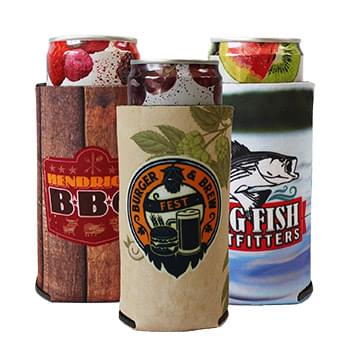 Sublimated Slim Can Cooler