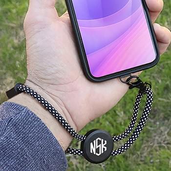 Phone Holder Wristlet w/ recycled cord