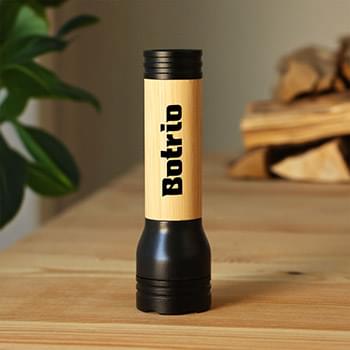 Bamboo Rechargeable Flashlight