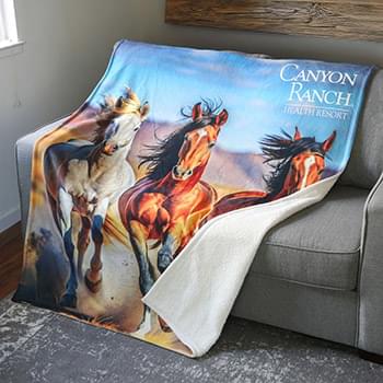 Sublimated Ultra Plush Blanket